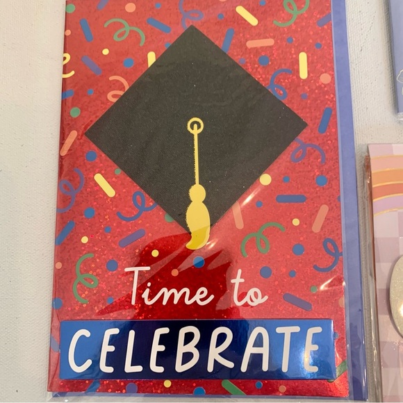 Lot of 6 Graduation Greeting Cards Set Celebration Grads Graduates Variety Pack - Picture 3 of 16